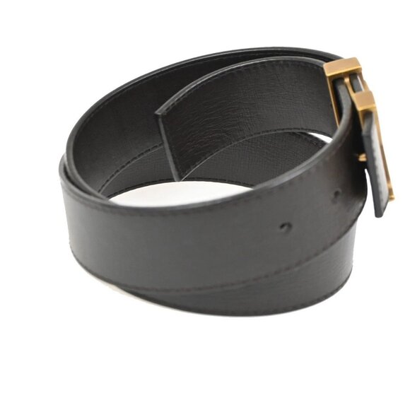 LOUIS VUITTON LV Logo Ceinture LV Initial Belt 80/32 Leather Brown M6902 86KC273 main image 10